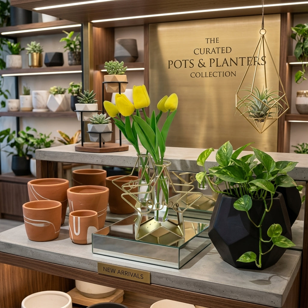 Planters with Stand