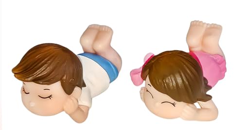 Lying on The Floor Romantic Couple Showpiece Resin Toy Couple stuate Stool Couple Ornaments Auto Interior Mini Garden Figurines Couple Statue Boy Ideal Gift for Friends