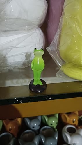 Standing Frog for Tray Gardening/Fairy Garden/Terrariums/Landscaping/Craft Model Work/Plant Decoration H-5 cm W-2cm (Set of 2)