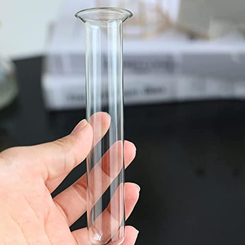 Geometric Triangle Shape with Sign Love Tube Glass Vases Nordic Vase Gold Solid Metal Stand Vase for Home Decor Living Room, Dining Table, Office (Flower Not Included)