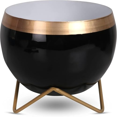 Metal Plant Stand Pot Holder-Indoor Mid Century Modern Plant Holder for House Plants, Home Decor Modern Pot Stand for Indoor Gardening Size 15cm x 15cm x 15cm