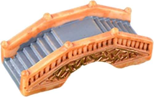 Miniature Vintage Bridge | Garden Toys, Miniature Garden Decorations, Mini Garden Accessories, Garden Decor, Home Decoration H-1.5 cm W-5 cm (Set of 2)