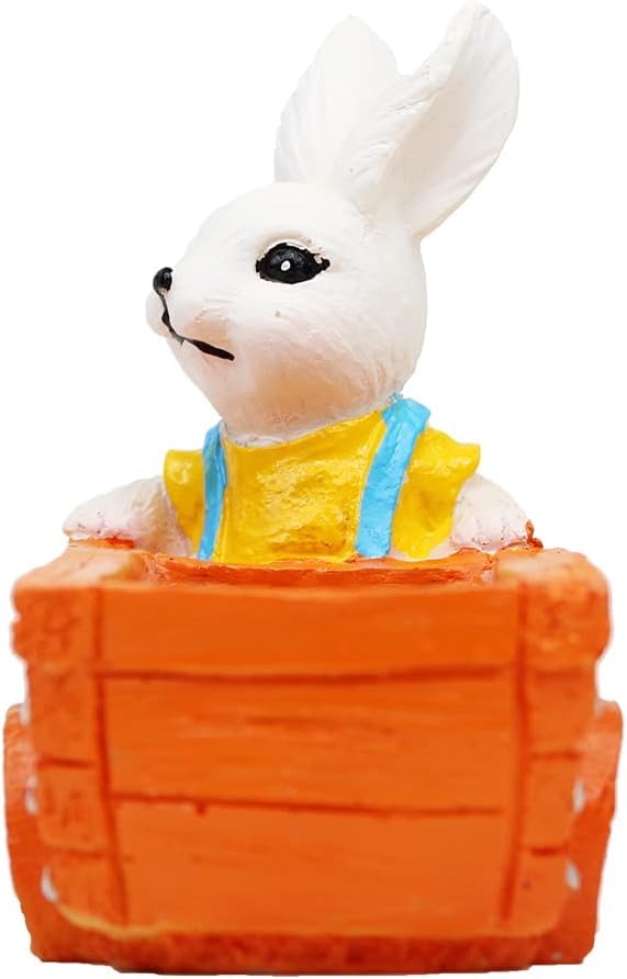 Resin Rabbit Pot Succulent/Penstand/Planter for Garden/Home Decor/Balcony/Living Room/Kids Room/Outdoor 14x14cm