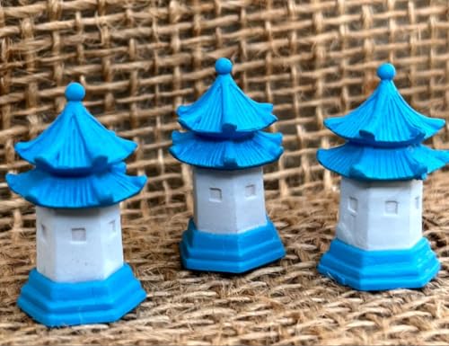 Resin Miniature Lighthouse Model Landscaping Supplies Lighthouse Decor Resin Lighthouse Garden Ornament Lighthouse Ornament for Lawn Mediterranean Lighthouse Mediterranean Ornaments