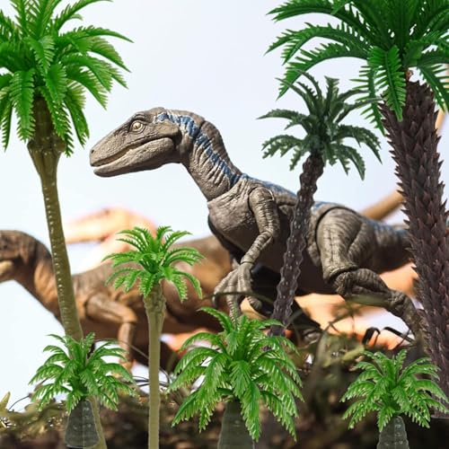 Resin Miniature Model Palm Trees for Dioramas, DIY Crafts Landscape Model Trees, for Crafts, Beach Decoration, Crafts and Cake Decorating Polyresin (Pack of 6)