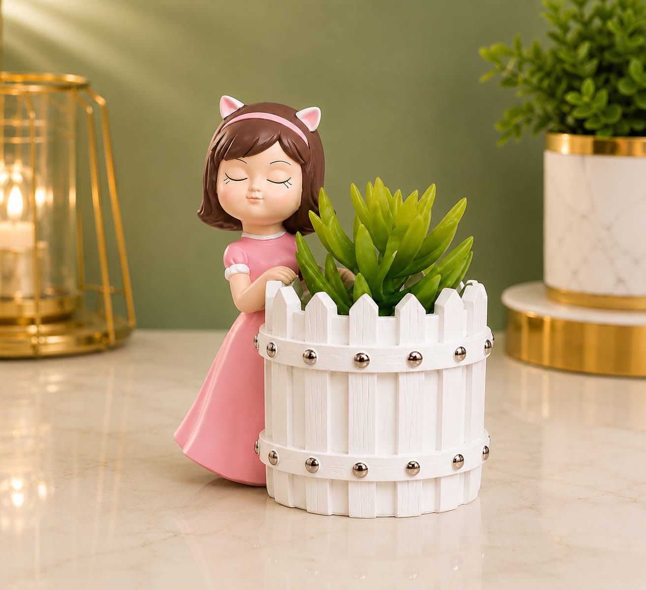 Cute Girl Planter