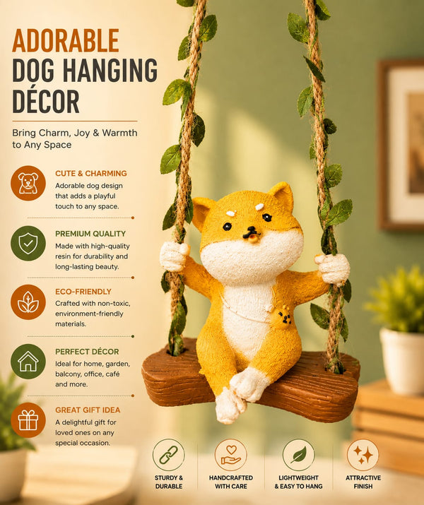 Hanging Dog Decor