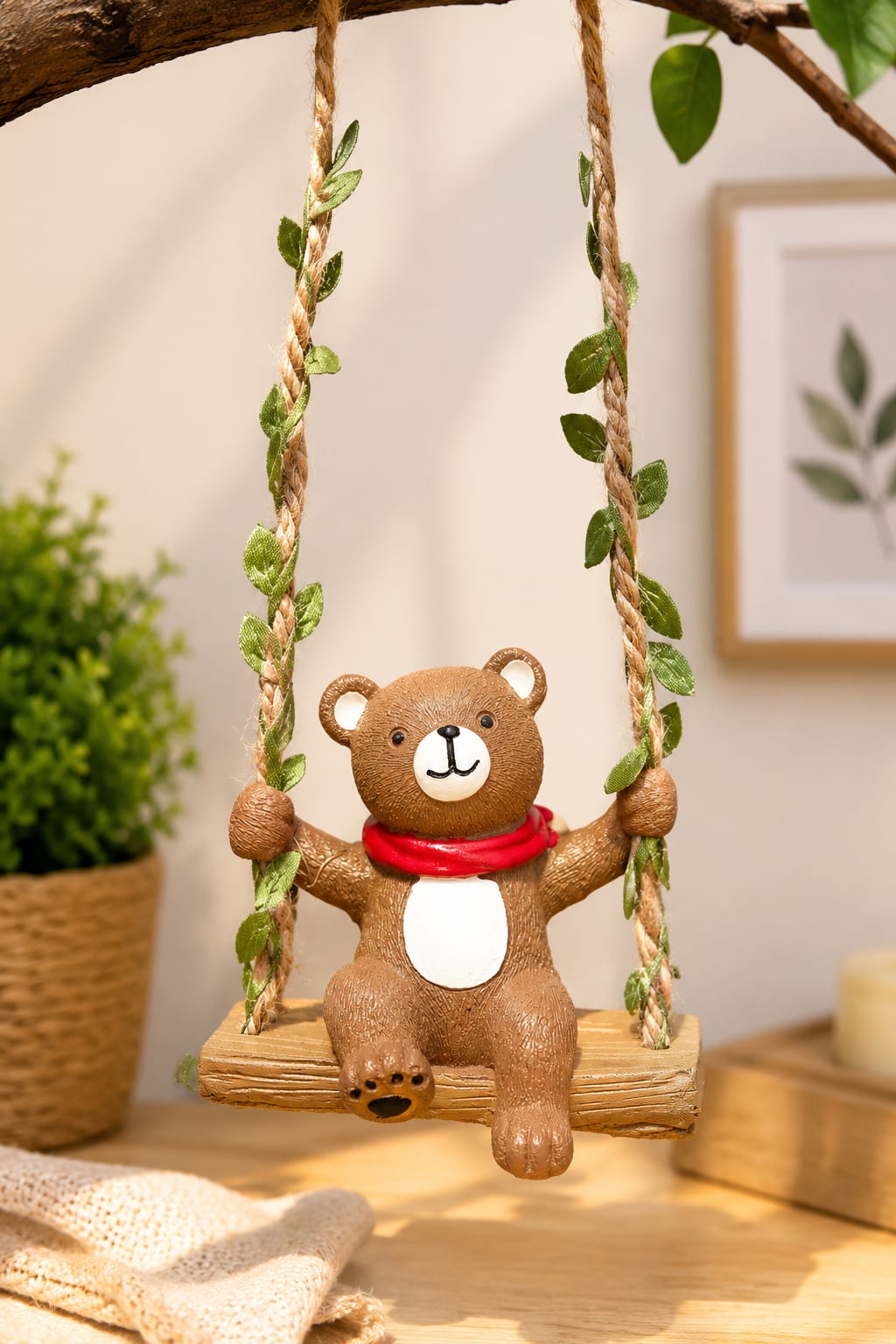 Hanging Bear Decor