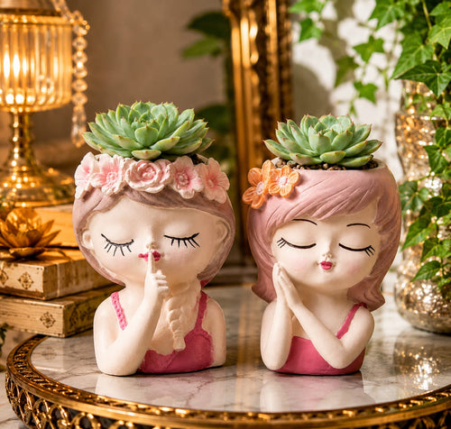Baby Girl Succulent Planter