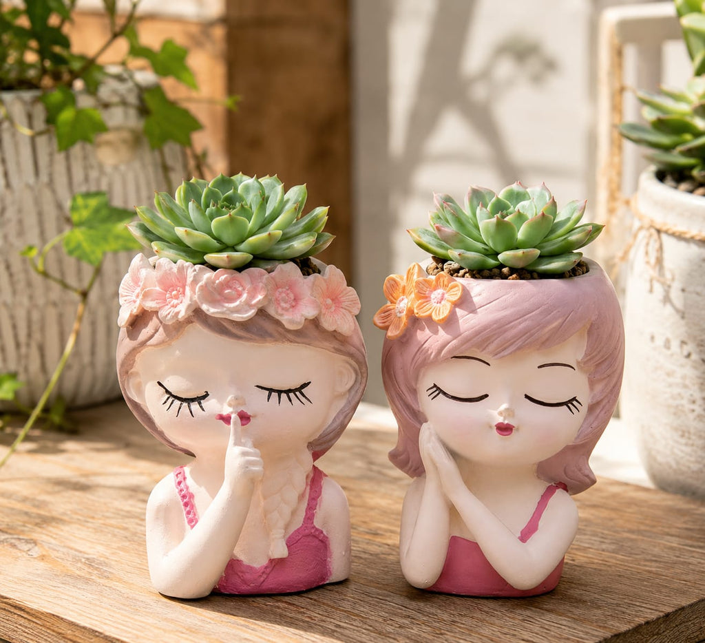 Baby Girl Succulent Planter