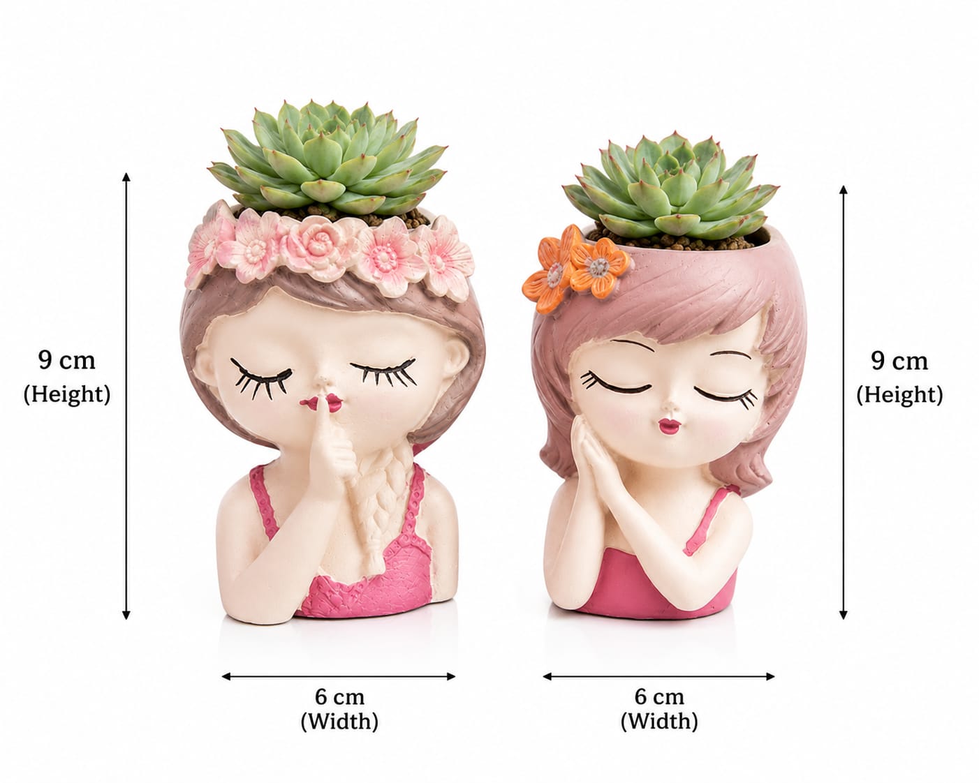 Baby Girl Succulent Planter