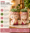 Baby Girl Succulent Planter