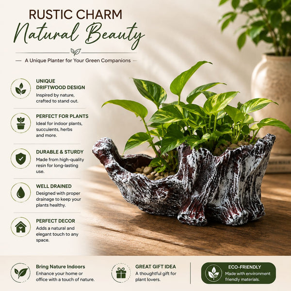 Rustic Charm Planter