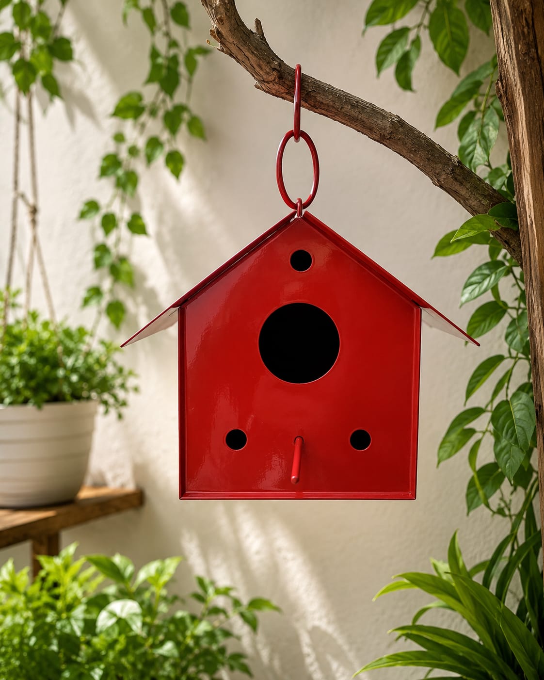 Metal Bird House
