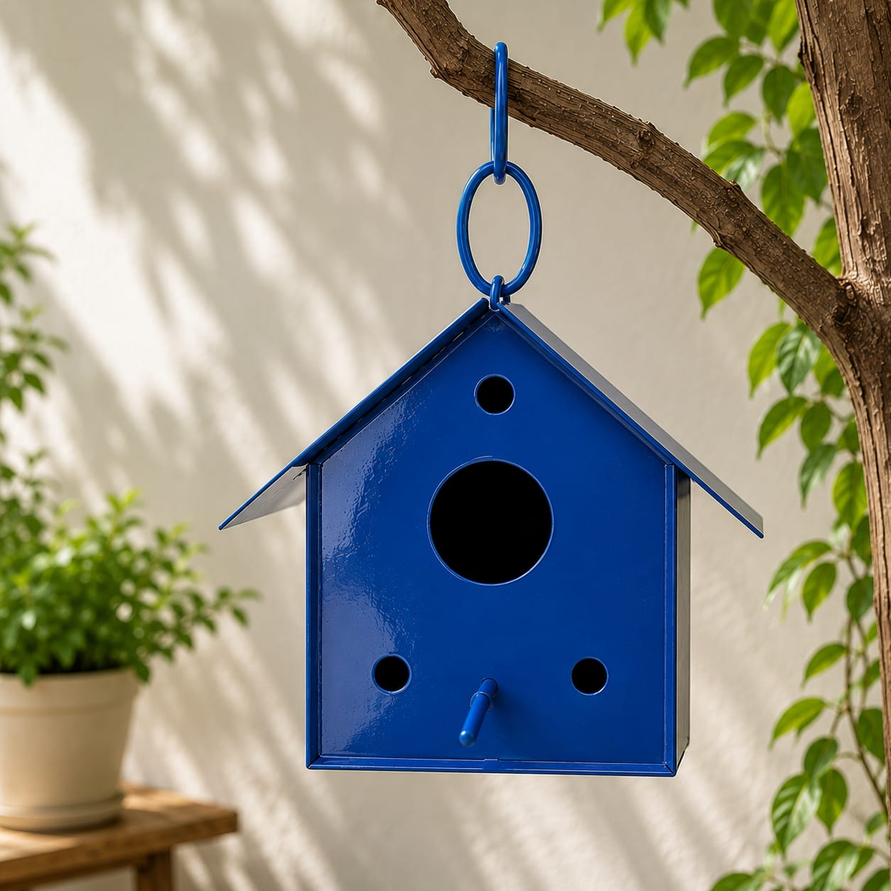 Metal Bird House