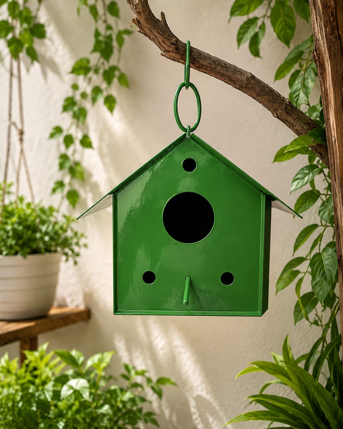 Metal Bird House