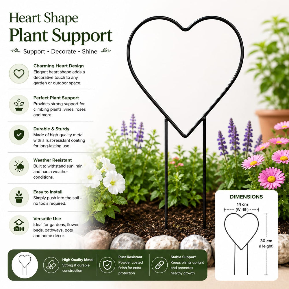 Heart Shape Plant Supporter