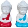 Baby Buddha Lord Buddha Idol for House Garden (Set of 4)