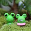 Cute Frogs Figurines Miniature Frogs for Fairy Garden