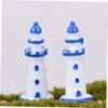 Miniature Lighthouse Model Landscaping Supplies Lighthouse